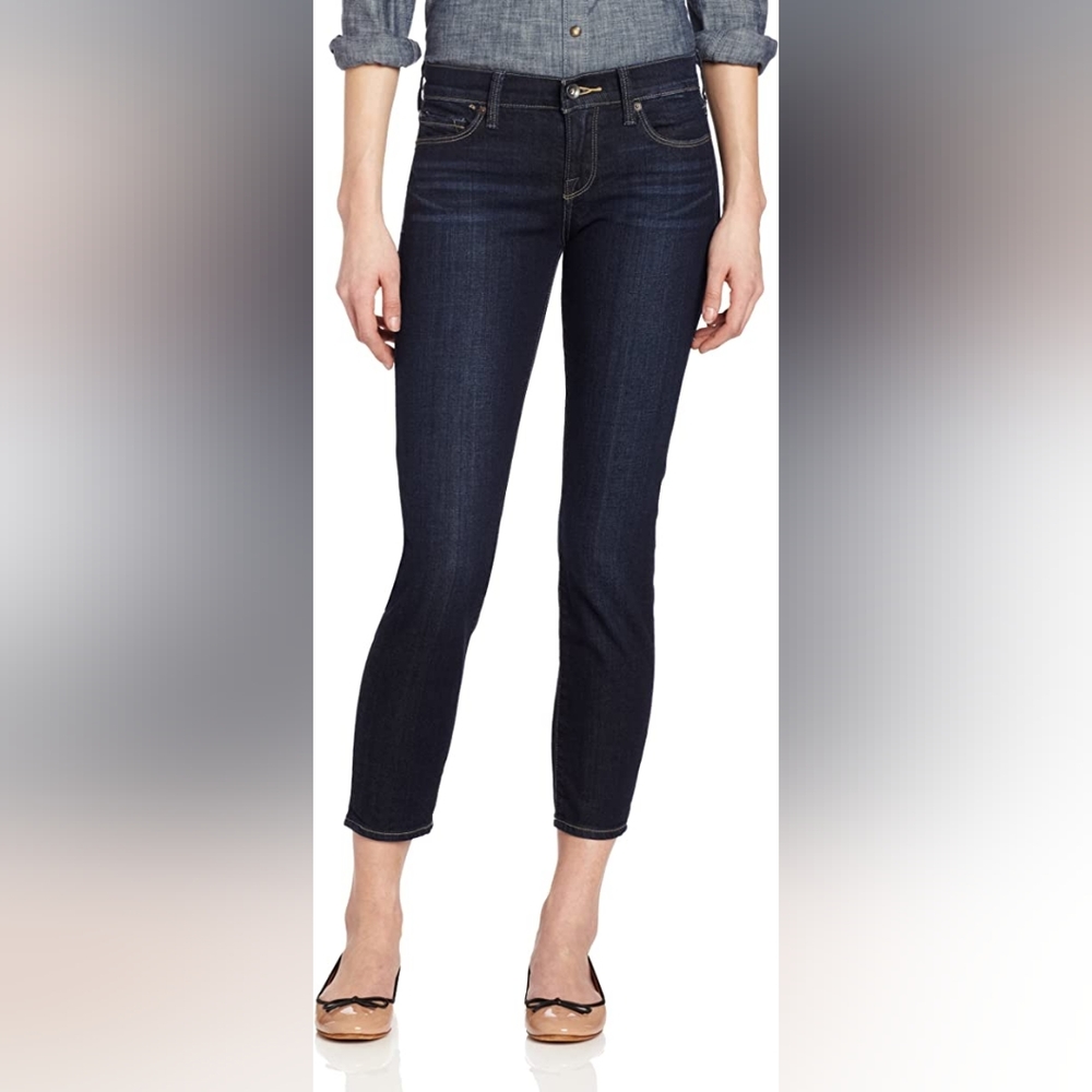Lucky Brand Sofia Capri Dark Wash Jeans, size 2/26